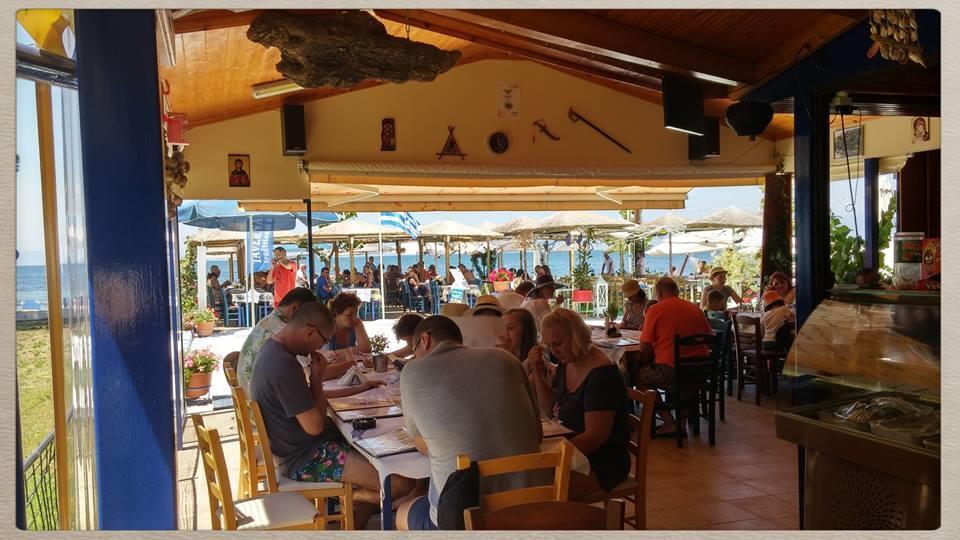 Sikoudis Gorgona Beach Skala Rachoni  ภายนอก รูปภาพ